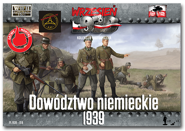 First to Fight PL018 - Dowództwo Niemieckie 1/72 – immagine 2