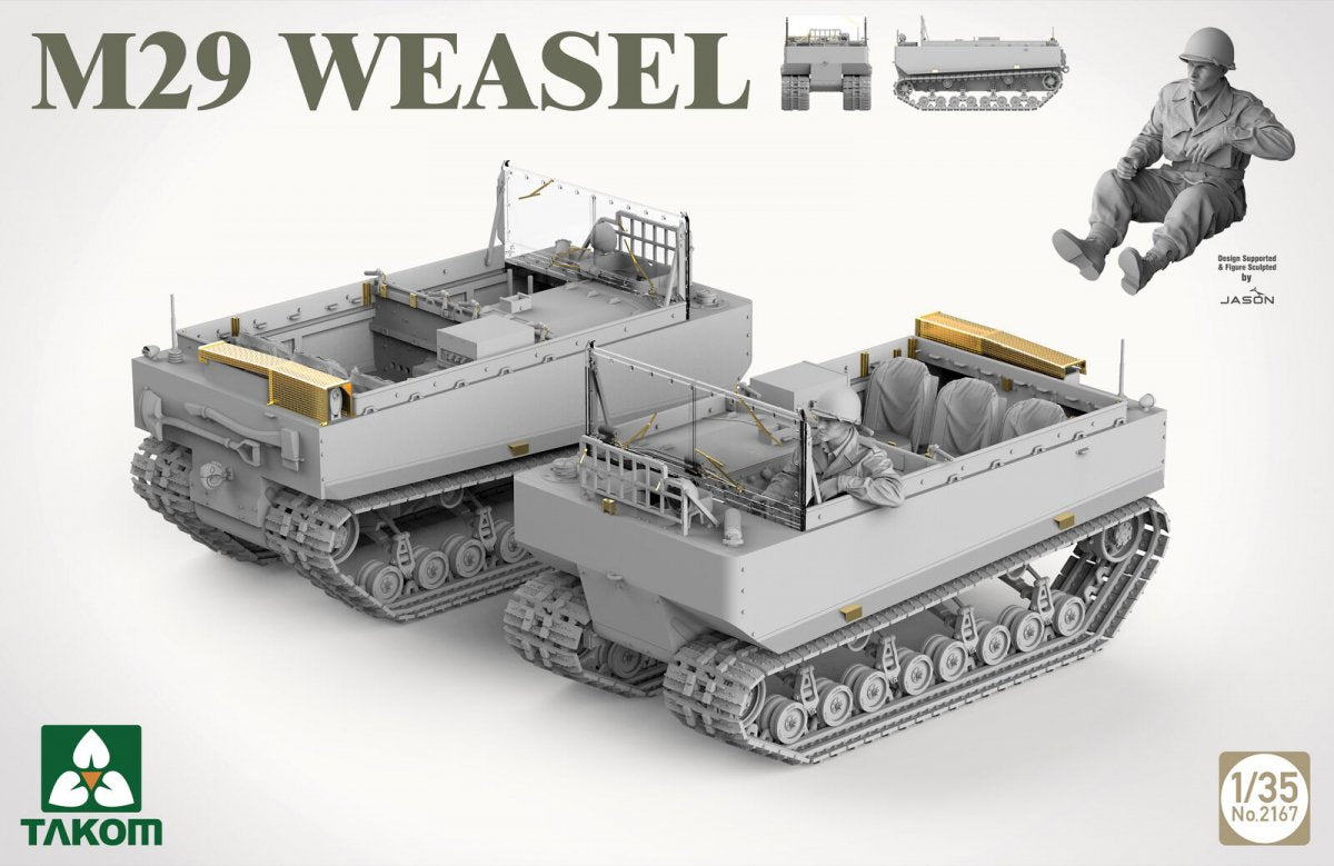 Takom 2167 M29 Weasel 1/35 – immagine 2
