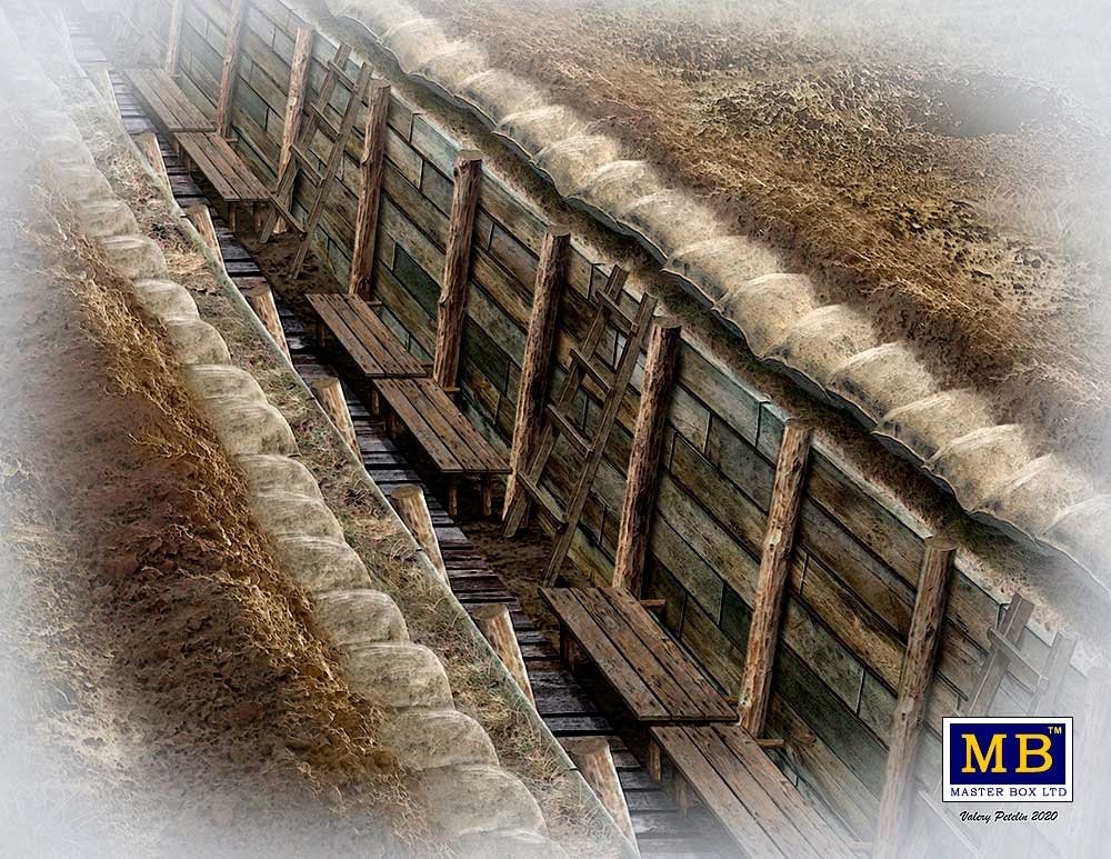 Master Box 35174 The trench. WWI &amp;amp; WWII era 1/35