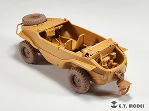 E.T. Model P35-136 WWII German Schwimmwagen Type166 Sagged wheels Wide For TAMIYA Kit 1/35 – zdjęcie 7