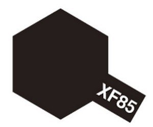 Tamiya XF-85 Rubber Black (81785) Acrylic paint 10ml – zdjęcie 2