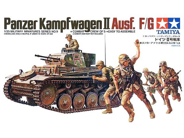 TAMIYA 35009 PanzerKampfWagen II 1/35 – image 2