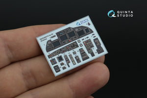 Quinta Studio QDS-48470 Ka-52 3D-Printed coloured Interior on decal paper (Zvezda) (Small version) 1/48 – zdjęcie 3