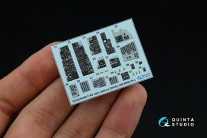 Quinta Studio QDS-48448 F-4G early 3D-Printed &amp;amp; colored Interior on decal paper (Zoukei Mura SWS) (Small version) 1/48 – image 6