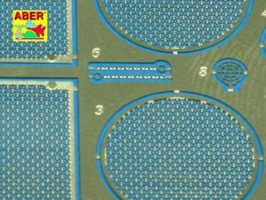 Aber 35G01 Grilles for german tank Grilles for PzKpfw V Ausf.A/D Panther (Sd.Kfz.181) 1/35 – Bild 3