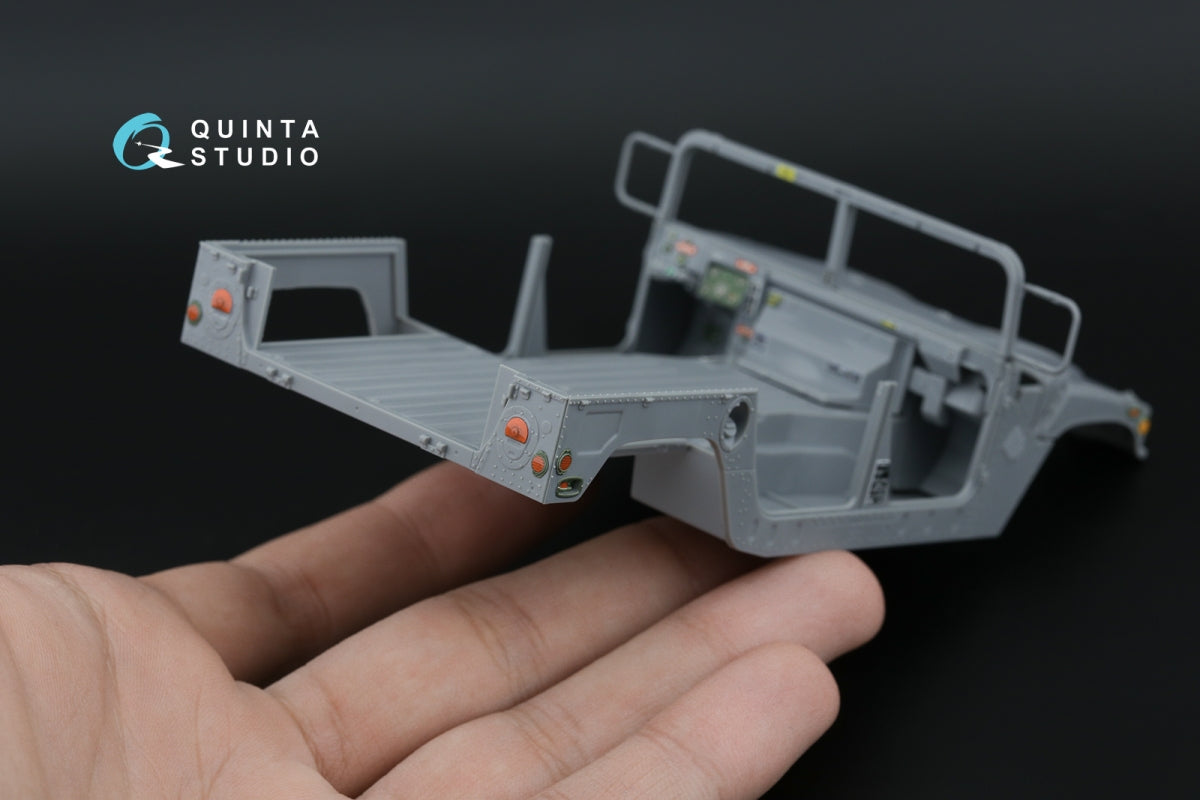 Quinta Studio QD35154 Humvee family 3D-Printed &amp;amp; coloured Interior on decal paper (ICM) 1/35 – zdjęcie 6