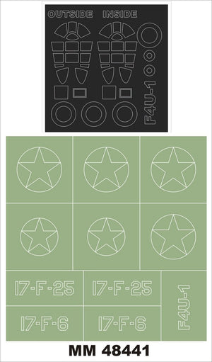 Montex MM48441 F4U-1 CORSAIR HOBBY BOSS 1/48