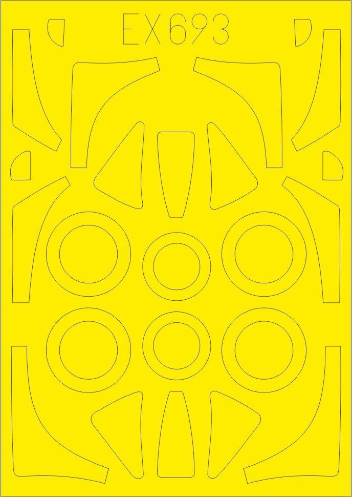 Eduard EX693 FJ-2 Fury TFace 1/48 KITTY HAWK