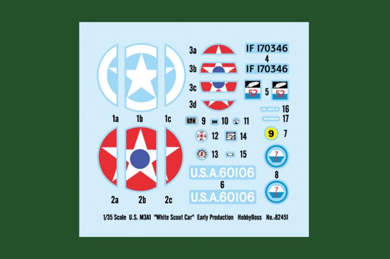 Hobby Boss 82451 US M3A1 White Scout Car Early Production (1/35) – image 2