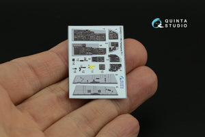 Quinta Studio QD48221 F-16B 3D-Printed &amp;amp; coloured Interior on decal paper (Hasegawa) 1/48 – zdjęcie 8