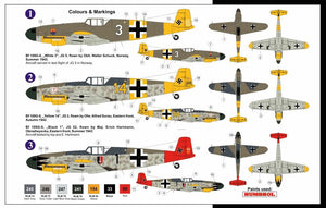 AZ Model AZ7547 MESSERSCHMITT BF 109G-0 ACES 1/72 – zdjęcie 2