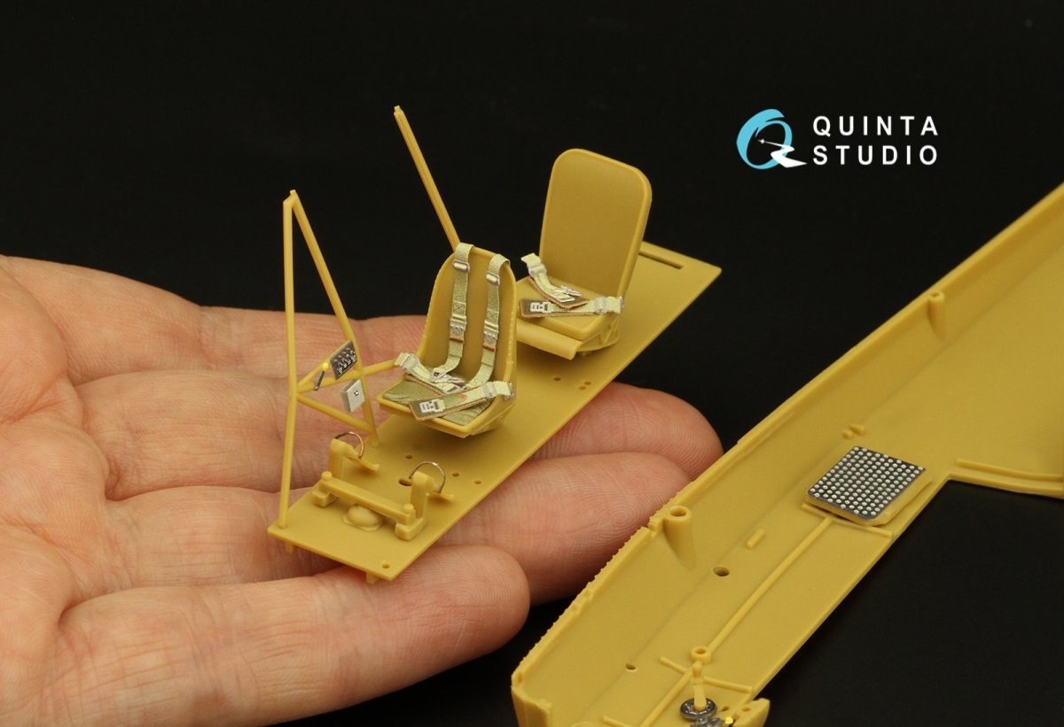 Quinta Studio QD35072 Fi 156C 3D-Printed &amp;amp; colored Interior on decal paper (Hobby Boss (ex-Tristar)) 1/35 – image 7