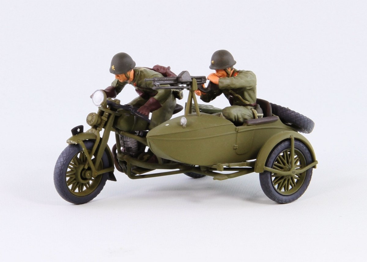 Pit-Road G50 IJA Type 97 Motorcycle Rikuo with Figure 1/35 – zdjęcie 4