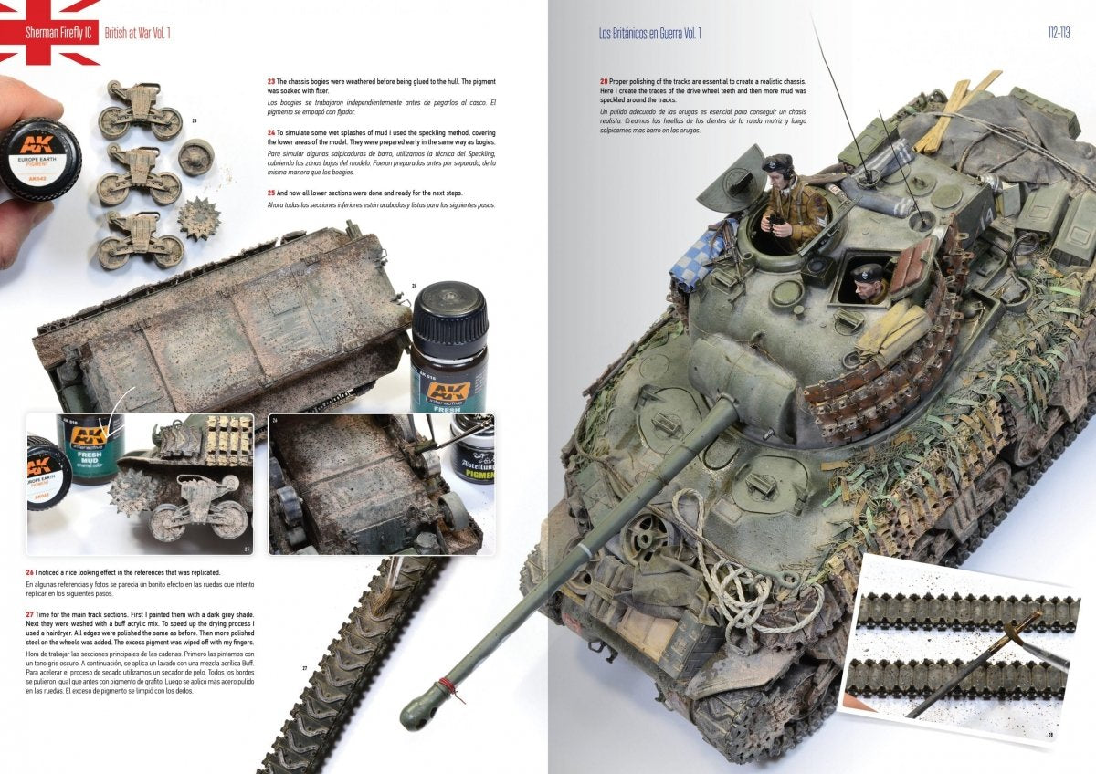 AK Interactive AK 130001 BRITISH AT WAR – LOS BRITÁNICOS EN GUERRA – zdjęcie 8