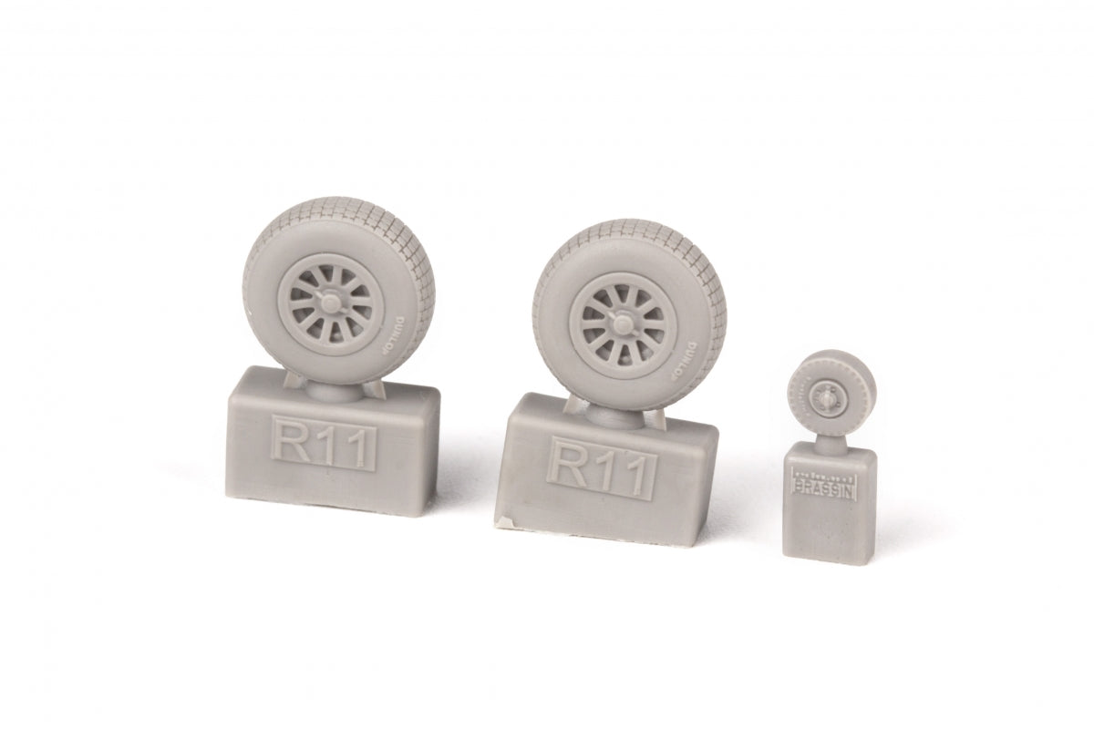 Eduard 672371 P-51D wheels block tread 2 EDUARD 1/72 – image 2