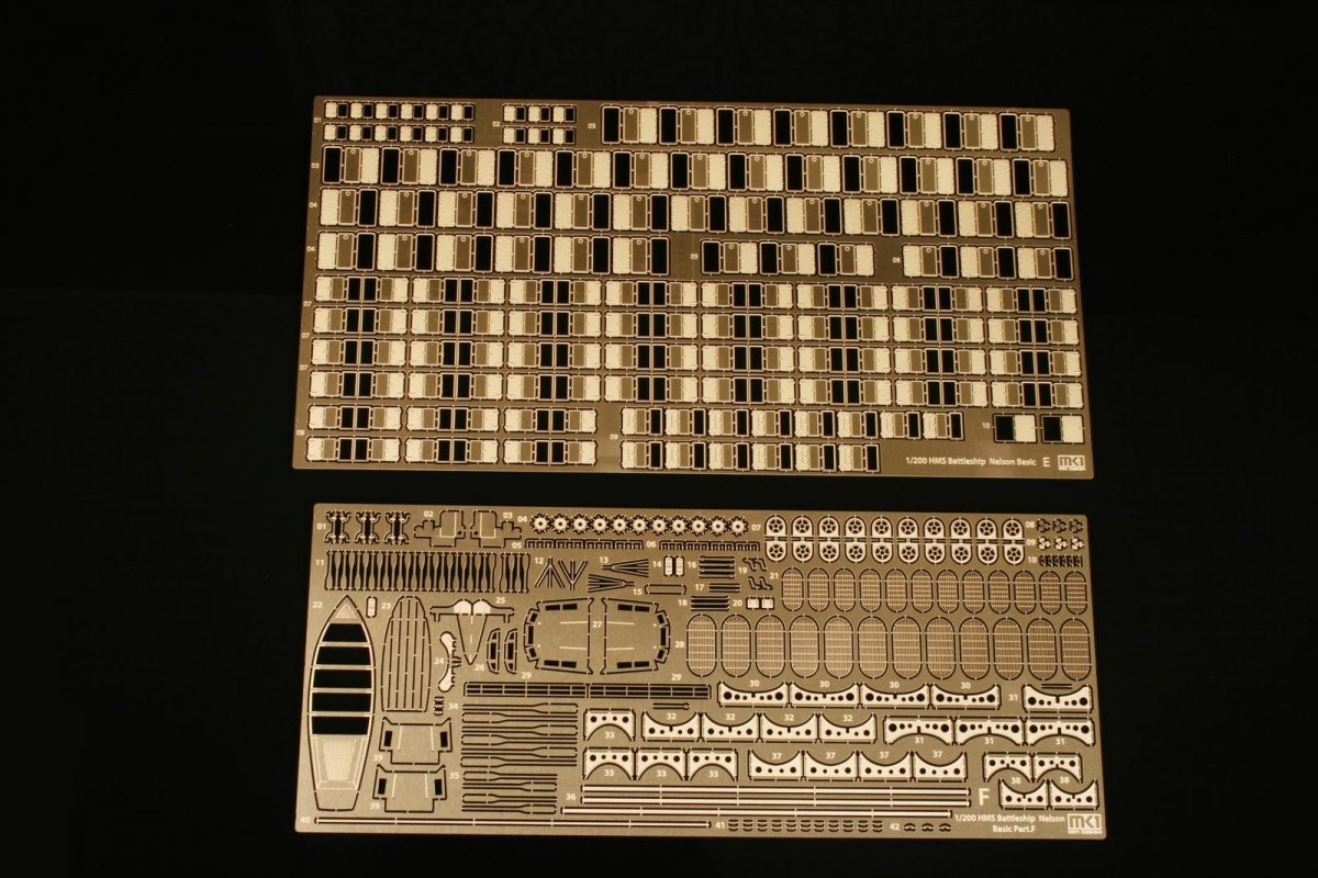 MK1 Design MD-20010 HMS Nelson DX Pack 1/200 – zdjęcie 9