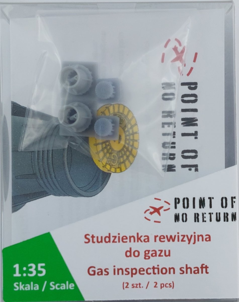 Point of no Return 3523034 Studzienka rewizyjna do gazu / Inspection manhole for gas 1/35 – zdjęcie 9