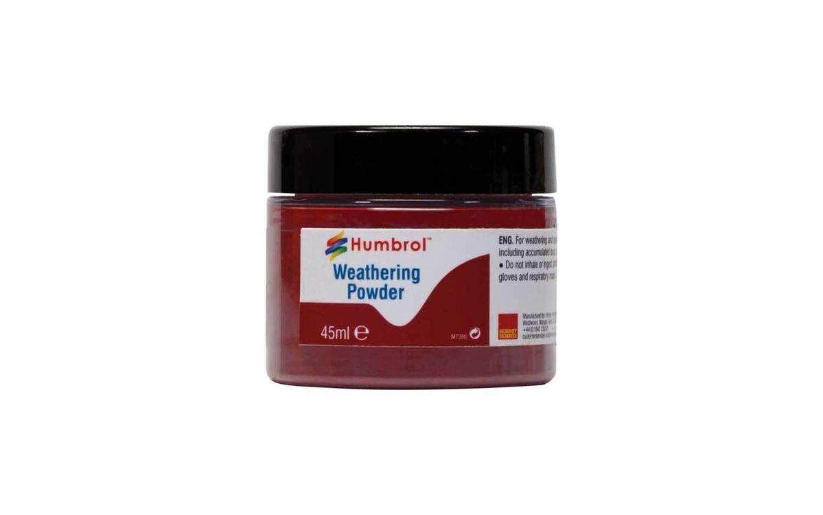 Humbrol AV0016 Weathering Powder - Iron Oxide 45ML