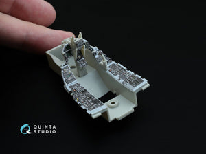 Quinta Studio QDS-32003 F-16C 3D-Printed &amp;amp; coloured Interior on decal paper ( Tamiya ) (small version) 1/32 – zdjęcie 3