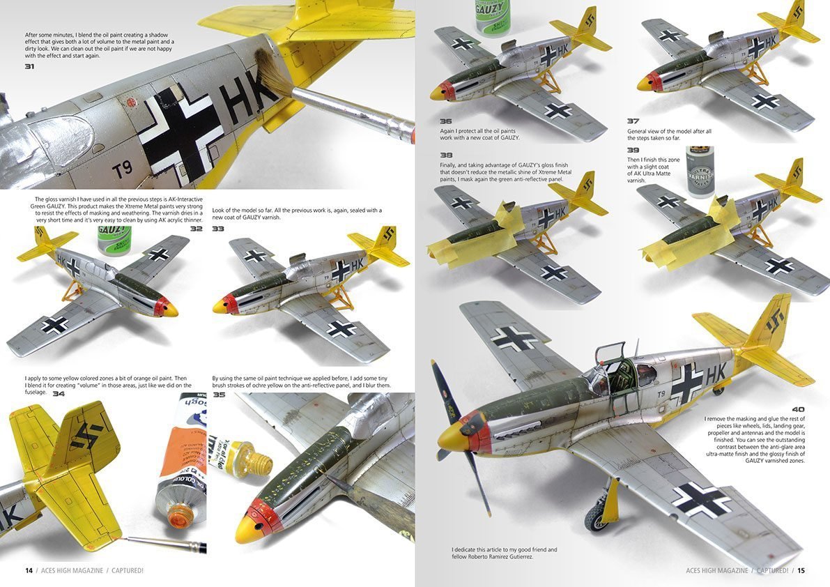 AK Interactive AK2914 ACES HIGH MAGAZINE ISSUE 08 CAPTURED! (English) – zdjęcie 6