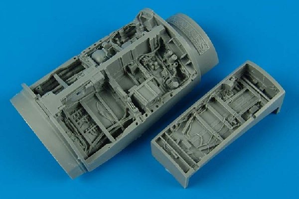 Baies de train d'atterrissage Aires 4370 F-16C Falcon 1/48 Tamiya
