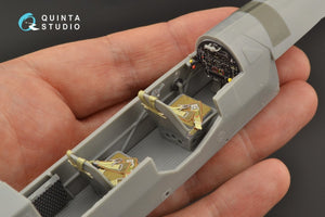 Quinta Studio QD32094 Fi 156C 3D-Printed &amp;amp; colored Interior on decal paper (Hasegawa) 1/32 – image 9