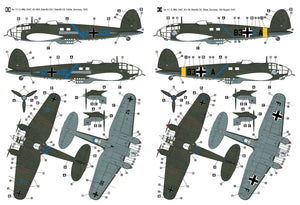 Hobby 2000 72075 Heinkel He 111 D (HASEGAWA + CARTOGRAF + MASKS + 3D PRINTING) 1/72 – image 2