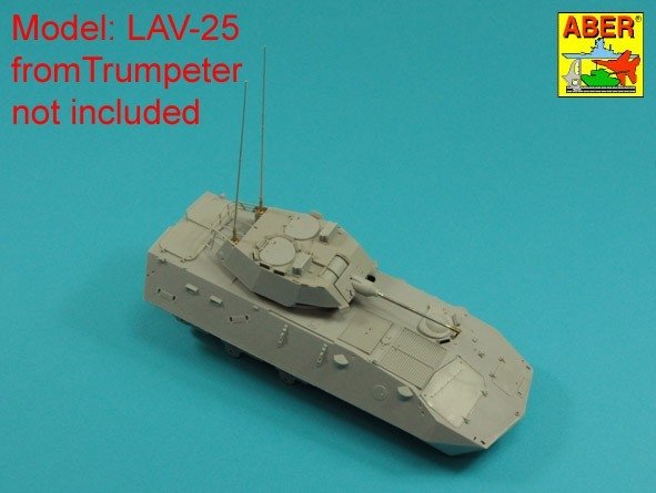 Aber R-44 Zestaw 2 anten VHF pojazdów NATO / Set of 2 NATO antennas with mount bases 1/35 – zdjęcie 12