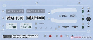 Fujimi 126777 RS-3 Old Mini Cooper 1.3i 1/24 – zdjęcie 3