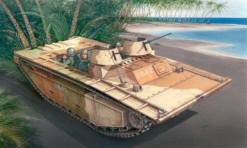 Italeri 6470 LVT-(A)2 SAIPAN 1/35 – zdjęcie 2