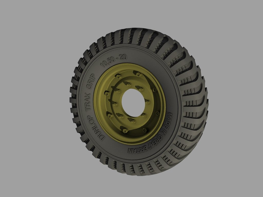 Panzer Art RE35-264 Humber Mk IV AC road wheels (Dunlop) 1/35 – image 2