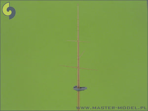 Master SM-350-024 Russian cruiser Varyag (1899) masts and yards set – zdjęcie 3