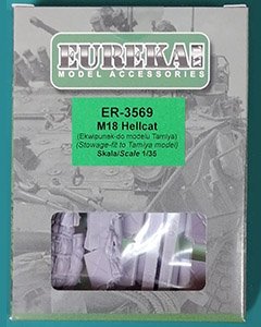 Eureka XXL ER-3569 Stowage Set for M18 Hellcat (Tamiya) 1/35 – zdjęcie 2