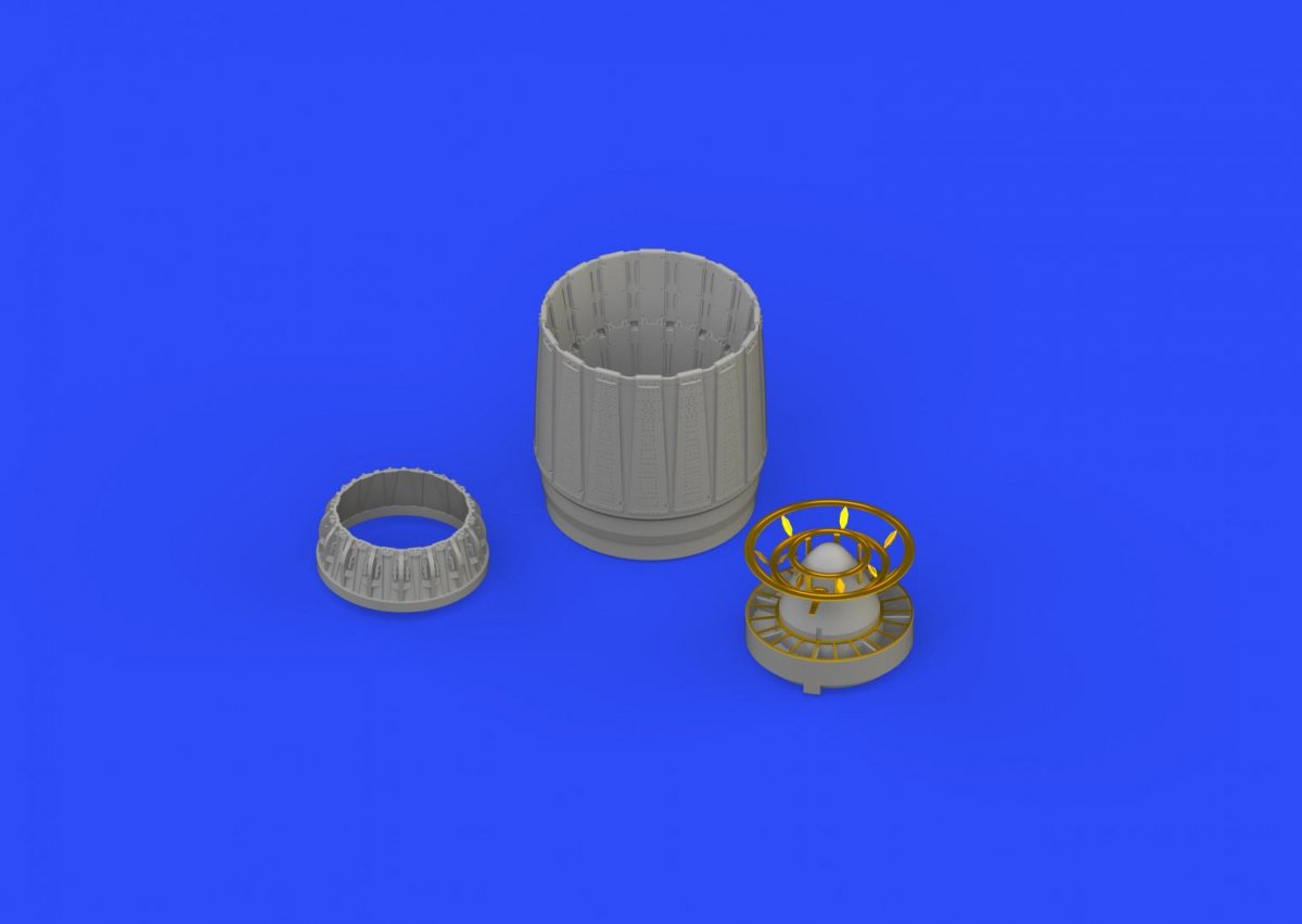 Eduard 648314 F-4J exhaust nozzles ZOUKEI MURA 1/48 – zdjęcie 4