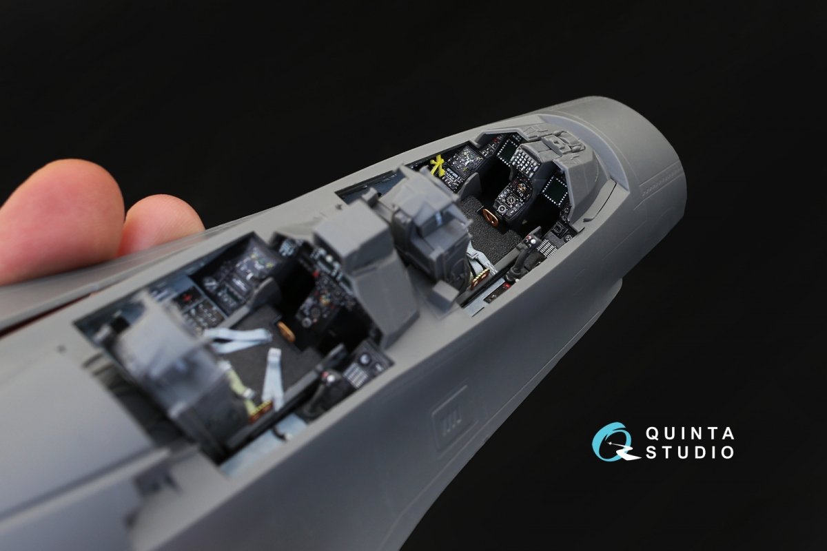 Quinta Studio QD32031 F-16I 3D-Printed &amp;amp; coloured Interior on decal paper (for Academy kit) 1/32 – zdjęcie 6