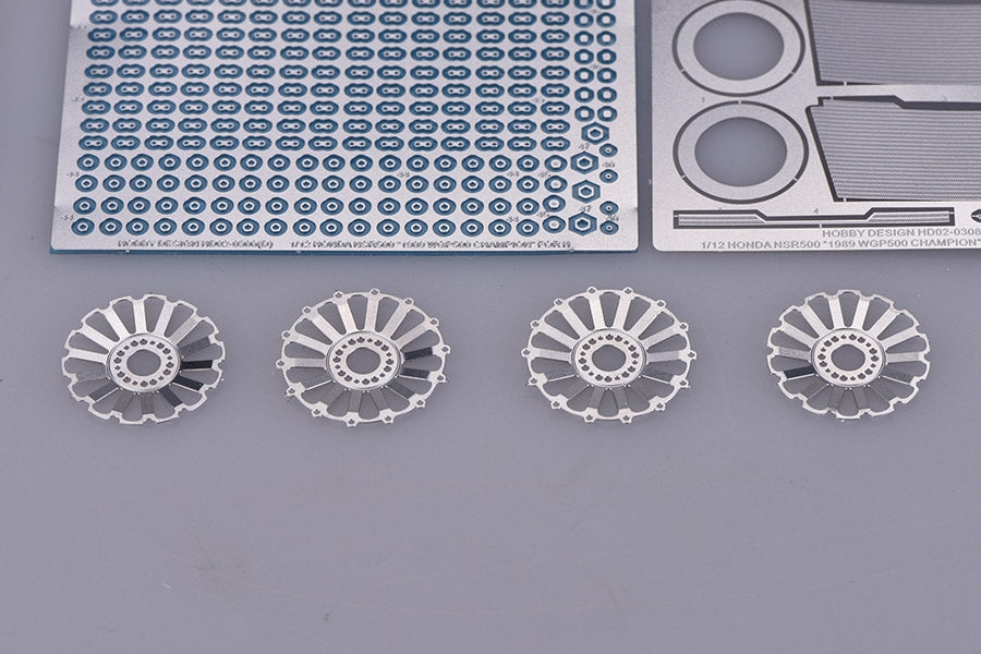 Hobby Design HD02-0308 Honda NSR500 &amp;quot;WGP500 Champion 1989&amp;quot; Detail-up Set (Hasegawa) 1/12 – image 4