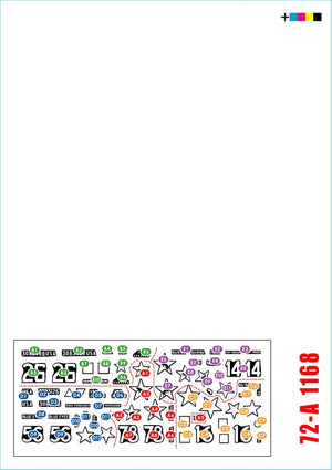 Star Decals 72-A1168 72-A1168 US 6th Armored Division 2 The Super-Sixth in Europe 1944-45 1/72 – zdjęcie 2
