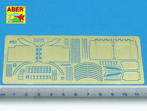Aber 35A042 Przednie i tylnie błotniki do Tiger II i Jagdtiger 1/35 – zdjęcie 2