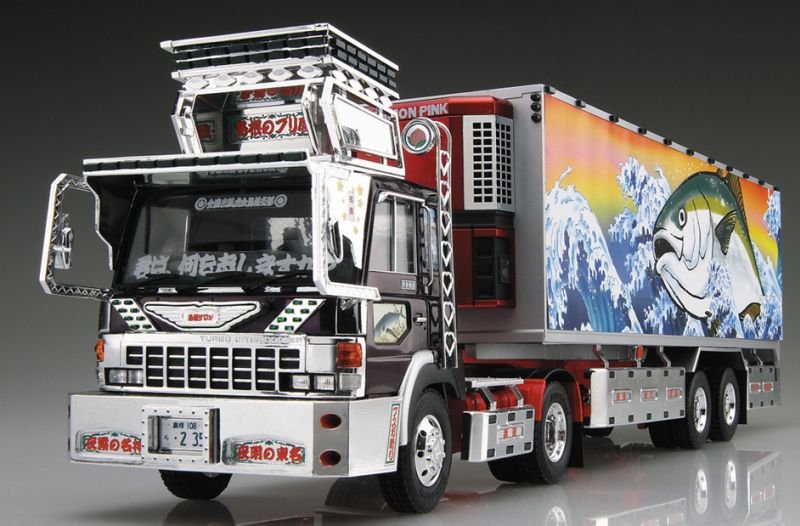 Aoshima 05286 Shimane no Brimaro (Refrigerated Trailer) 1/32 – zdjęcie 2