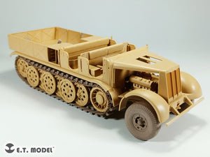 E.T. Model P35-062 WWII German Sd.Kfz.9 18t FAMO Sagged front wheels and Workable Track 1/35 – zdjęcie 10
