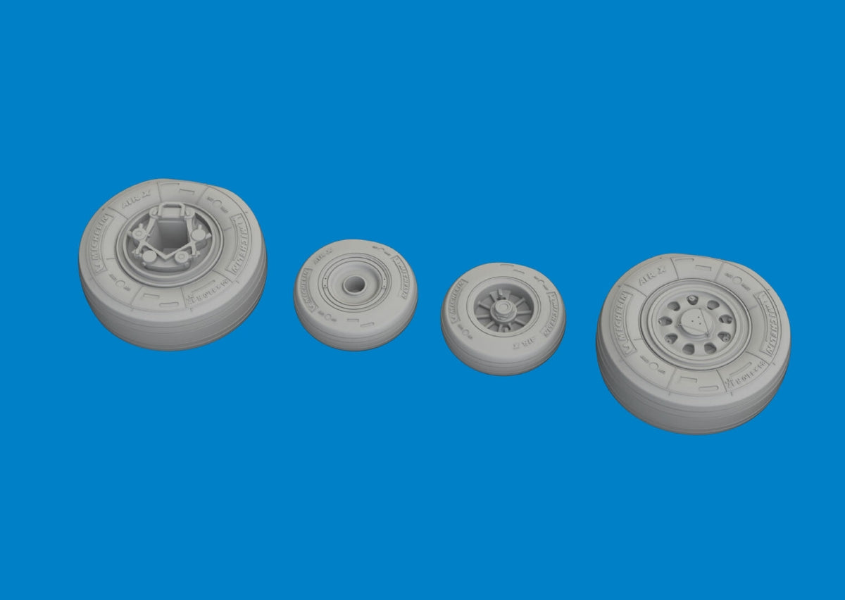 Eduard 6481110 F-35C wheels TAMIYA 1/48 – zdjęcie 3