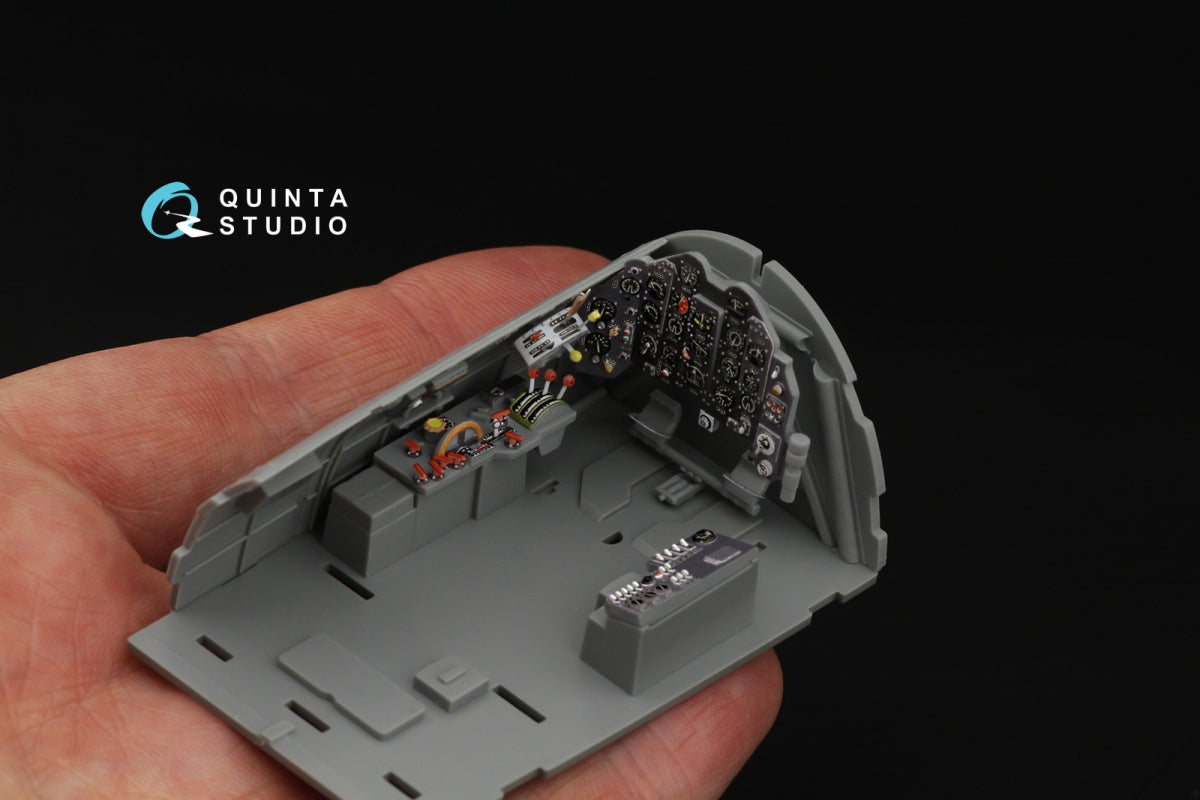 Quinta Studio QD32245 N1K2-J Shidenkai 3D-Printed &amp;amp; colored Interior on decal paper (Hasegawa) 1/32 – image 8