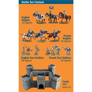 Italeri 6185 Castle under Siege - 100 years War 1337/1453 Battle Set 1/72 – zdjęcie 2