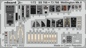 Eduard SS766 Wellington Mk. II AIRFIX 1/72