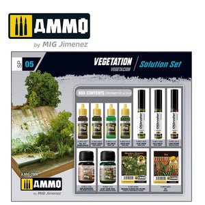 AMMO of Mig Jimenez 7806 VEGETATION. SOLUTION SET – zdjęcie 2