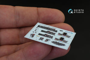 Quinta Studio QD48063 F-104G 3D-Printed &amp;amp; coloured Interior on decal paper (for Hasegawa kit) 1/48 – zdjęcie 4