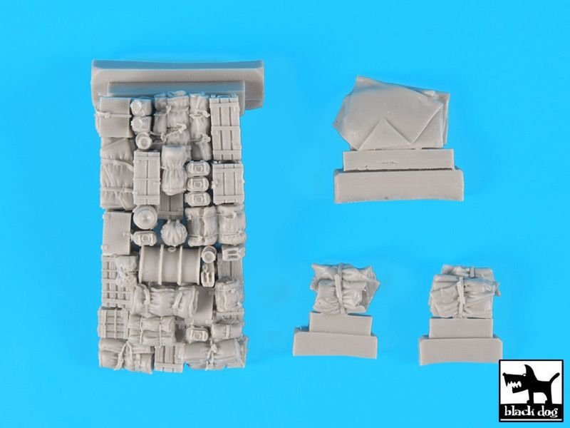 Black Dog T72105 Opel 3.6-47 Omnibus stabwagen accessories set for Roden 1/72 – zdjęcie 5