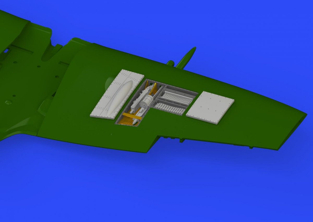 Eduard 672152 Spitfire Mk. XVI gun bays EDUARD 1/72 – zdjęcie 2
