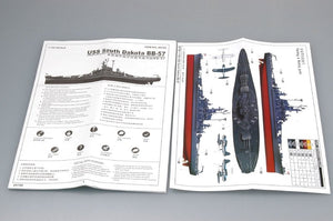 Trumpeter 05760 USS South Dakota BB-57 1/700 – image 3