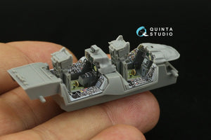 Quinta Studio QD72031 F-14D 3D-Printed &amp;amp; coloured Interior on decal paper (GWH) 1/72 – zdjęcie 9